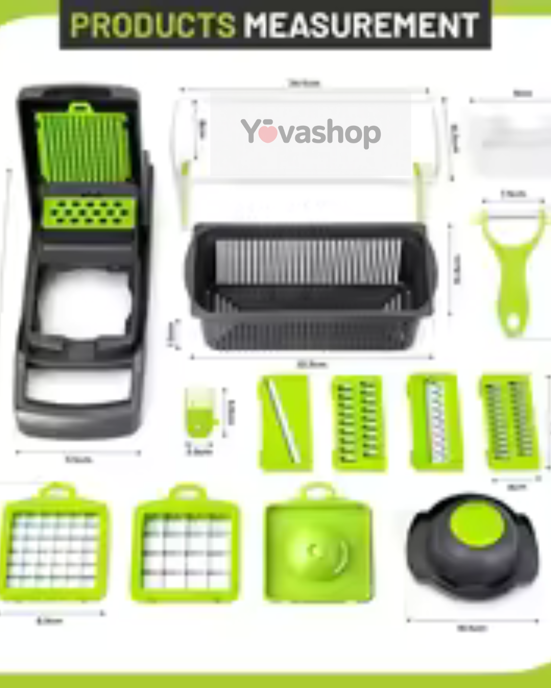 Picadora de verduras multifuncional