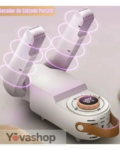 Secador de zapatos portátil