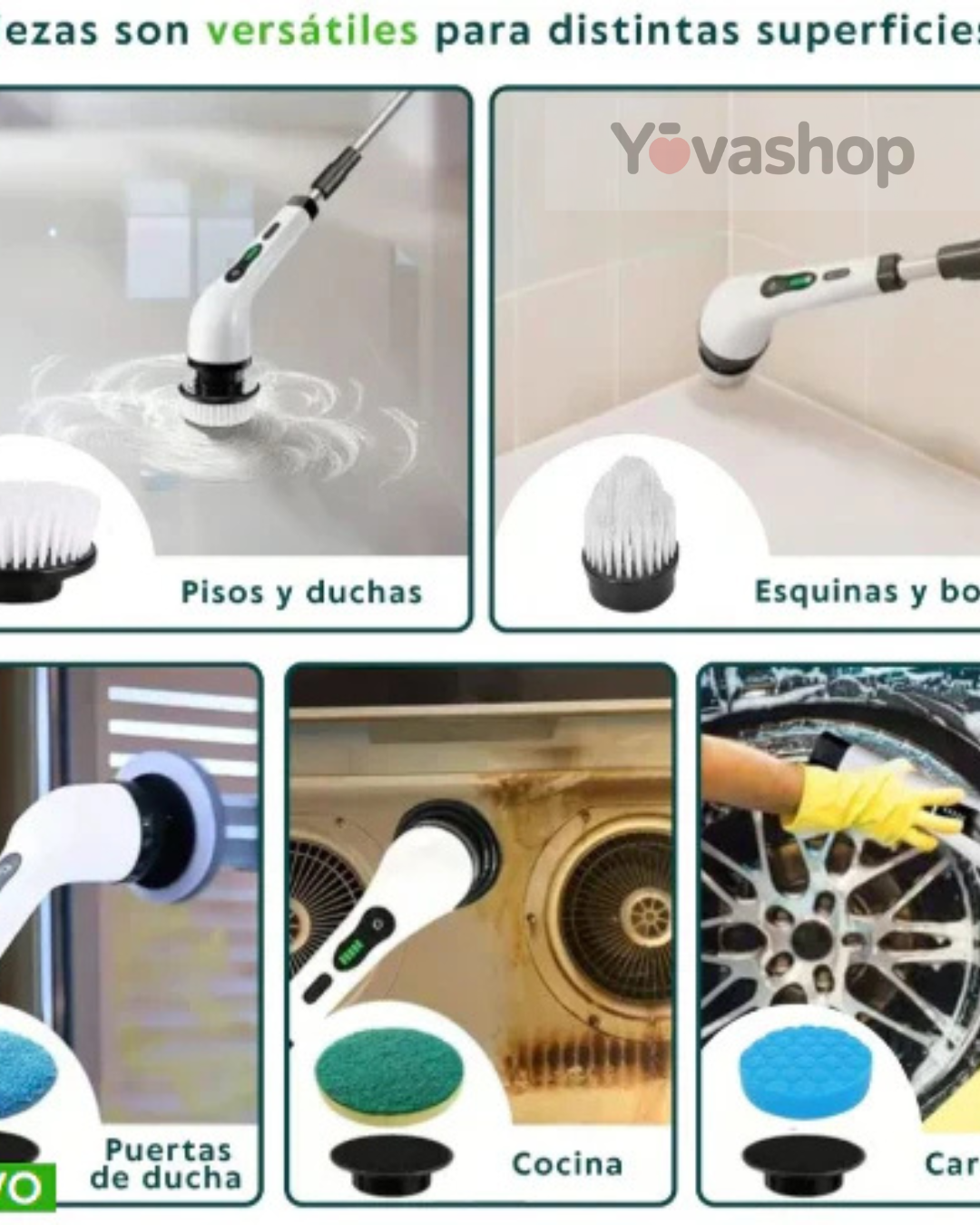 CEPILLO PARA IMPIEZA 9 EN 1